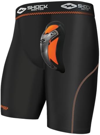 Amazon.com: Shock Doctor Compression Shorts with Cup Pocket